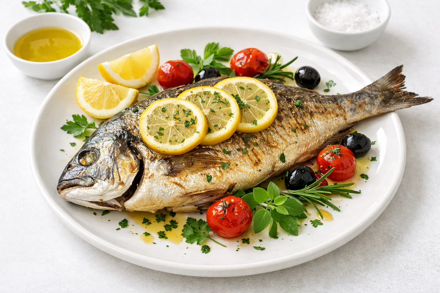 Taze çipura balığı