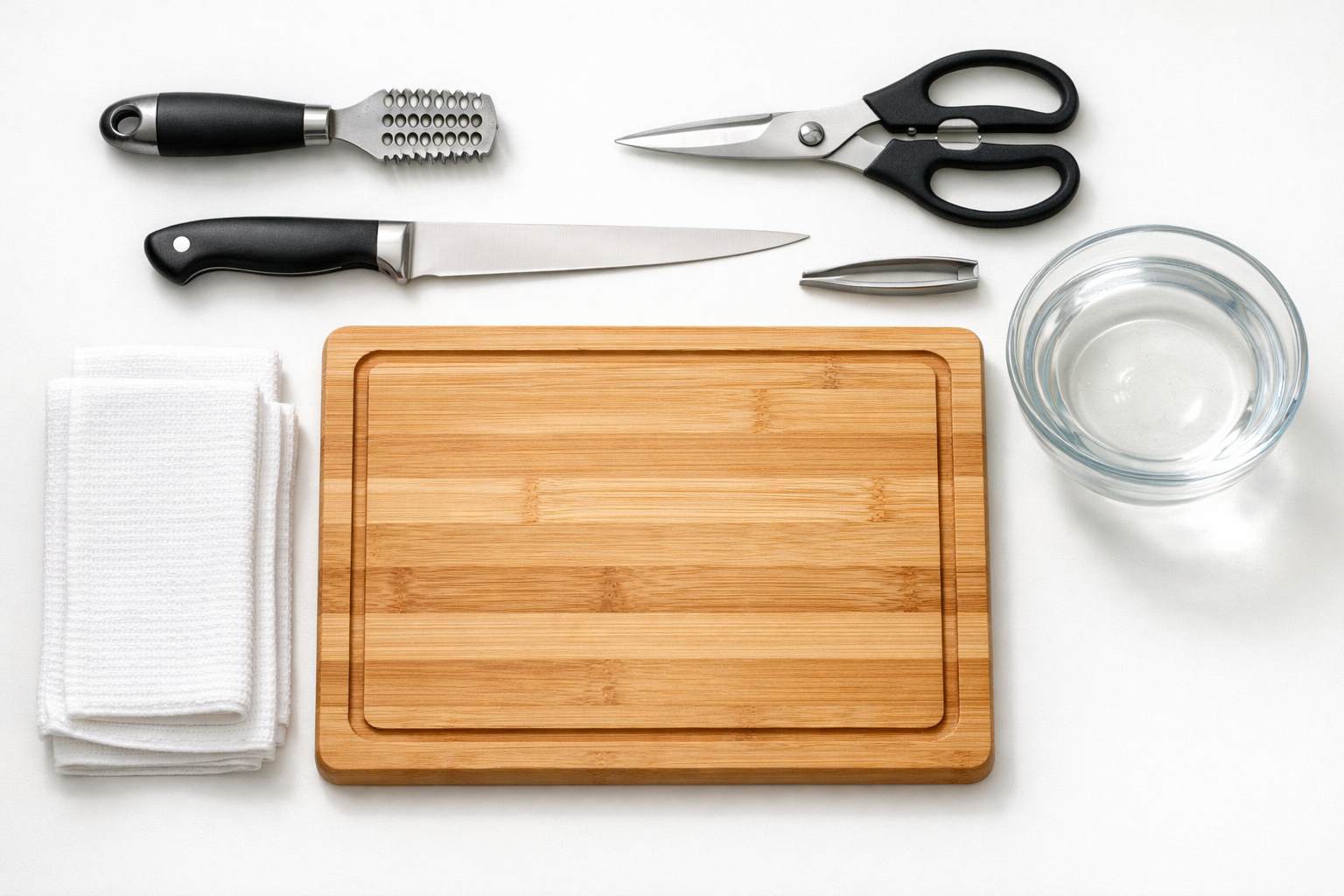 Balık temizleme araçları