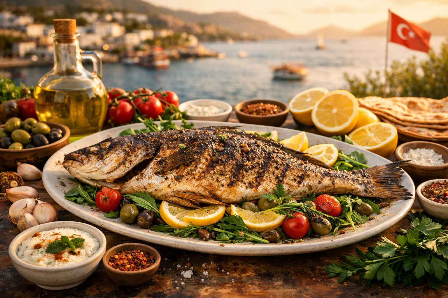 İstanbul balık tezgahı